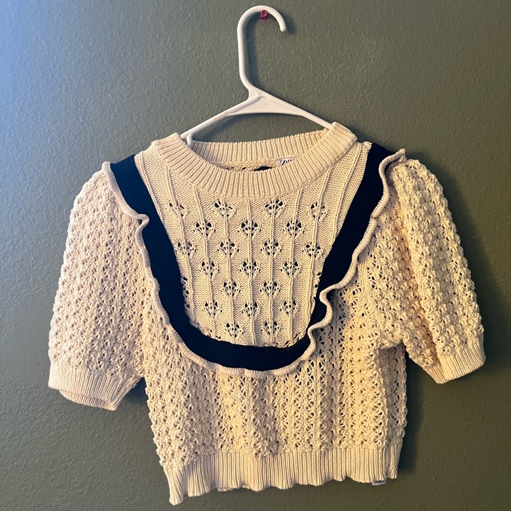 Zara knit shirt